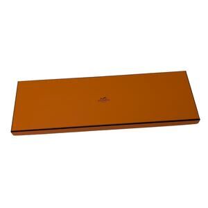 Hermes Paris Box Scarf / Tie Storage Gift Box Classic Luxury